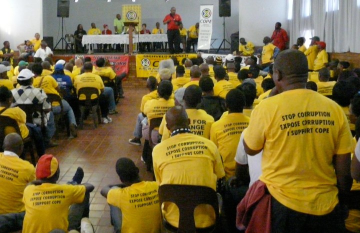 Soweto: Mosuioa Lekota’s crude but effective message