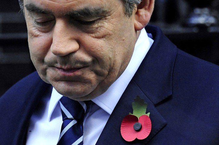 Gordon Brown – a figure of sympathy?