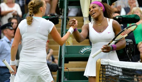 Wimbledon: Heavy-hitting Serena blasts Kvitova off court