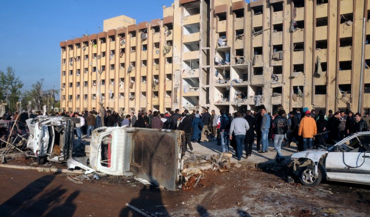 Explosions kill 72 at Syrian university as exams begin