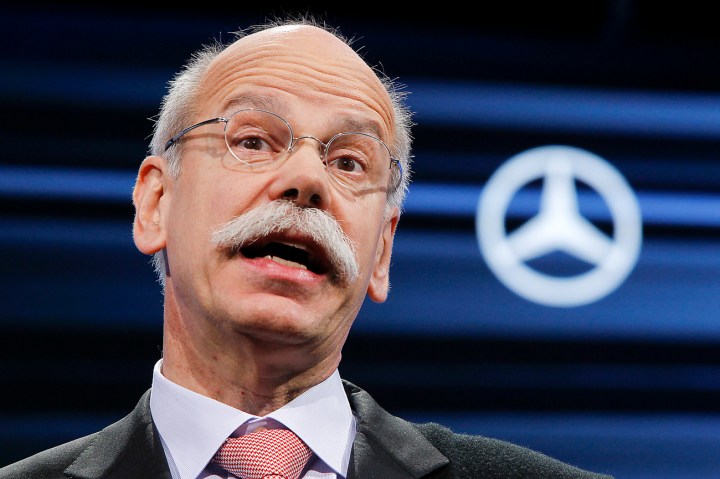 Zetsche to remain CEO of Daimler