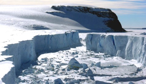 Underground Antarctic valley may affect ice loss – UK scientists