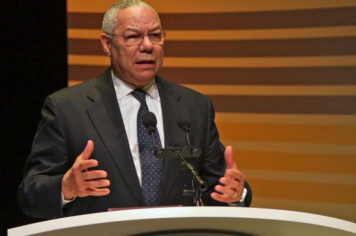 22 February: Colin Powell backs Obama over national security