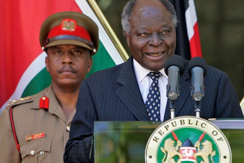 15 February: Kenyan president reverses firing of two officials by rival prime minister