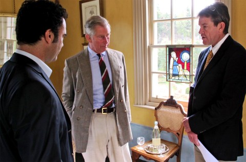 On meeting Prince Charles