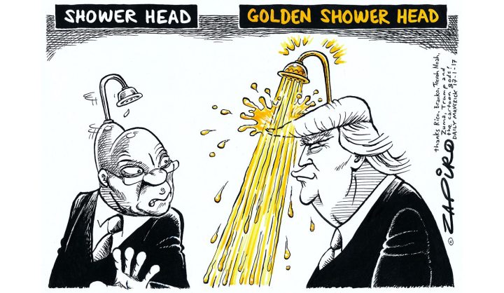Cartoon: Zuma Trumped