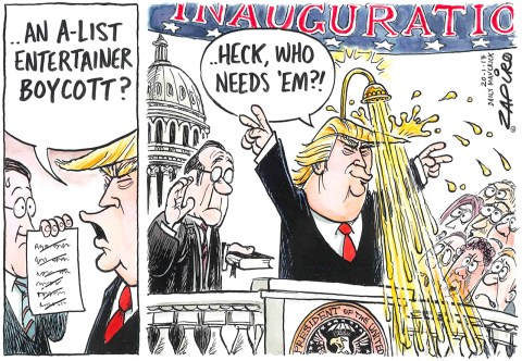 Cartoon: Trump Inauguration
