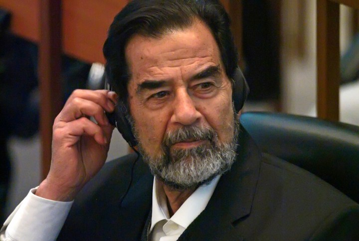 Saddam Hussein Krugman: the dead dictator as economic sage