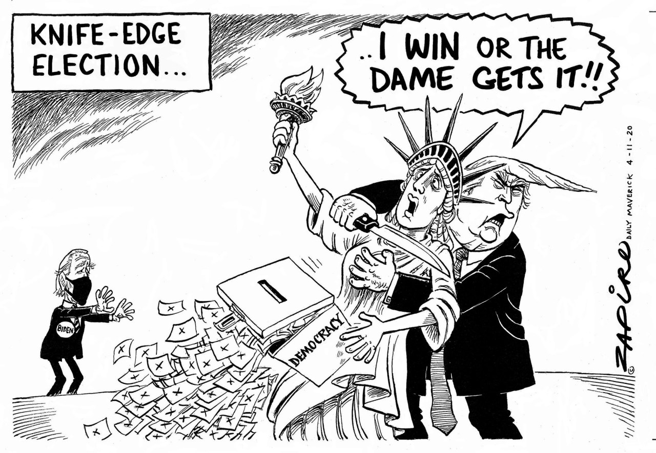 Knife-edge Election