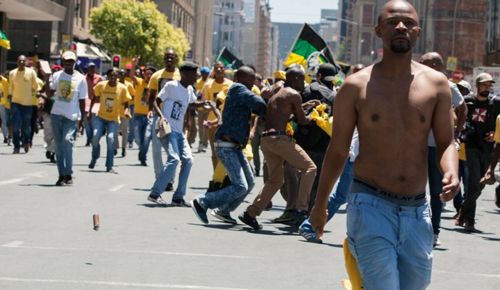 Sticks and stones: The DA’s march to remember
