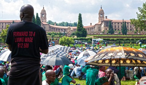 In pictures: AMCU takes to the Union Buildings
