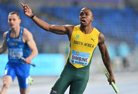 World Relay gold for SA men’s quartet builds Olympics hope