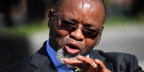 It’s the green train now — and you’re on the wrong platform, Gwede Mantashe