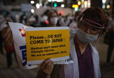 Organisers to ban Olympic spectators as Tokyo declares coronavirus emergency