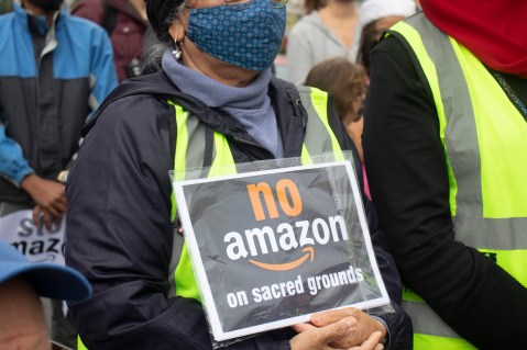 First Nations group opposed to Amazon headquarters project appeals recent court judgment