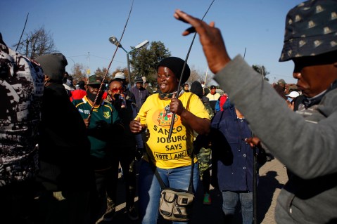 Soweto group that aimed to ‘remove all illegal foreign nationals by force’ muzzles members