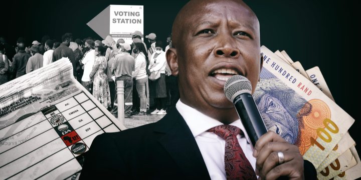 Stuck between irrelevance and a hard place, Malema screams conspiracy, calls for violence… again