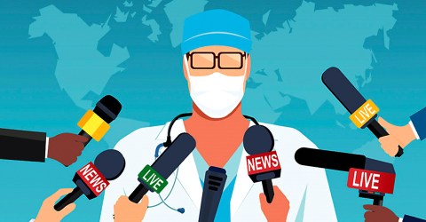 Collaborate to communicate in a crisis: How clinicians, scientists and journalists pulled together to spread good science