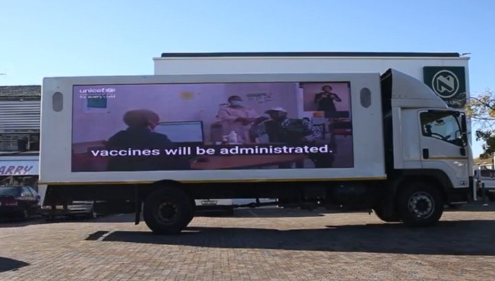 Video: How a truck is helping people in rural areas get registered for vaccination