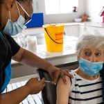 Relief for care home residents after being vaccinated in Cape Town (Video)