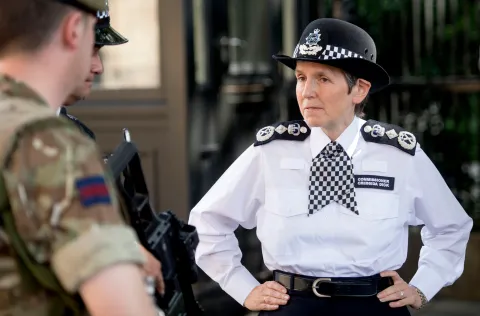 What was Britain’s most senior police officer doing with MI6?