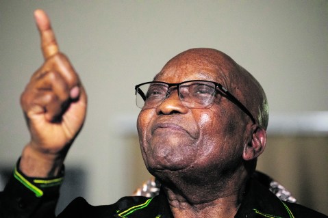 Behind bars: Former president Jacob Zuma is in bad historical company