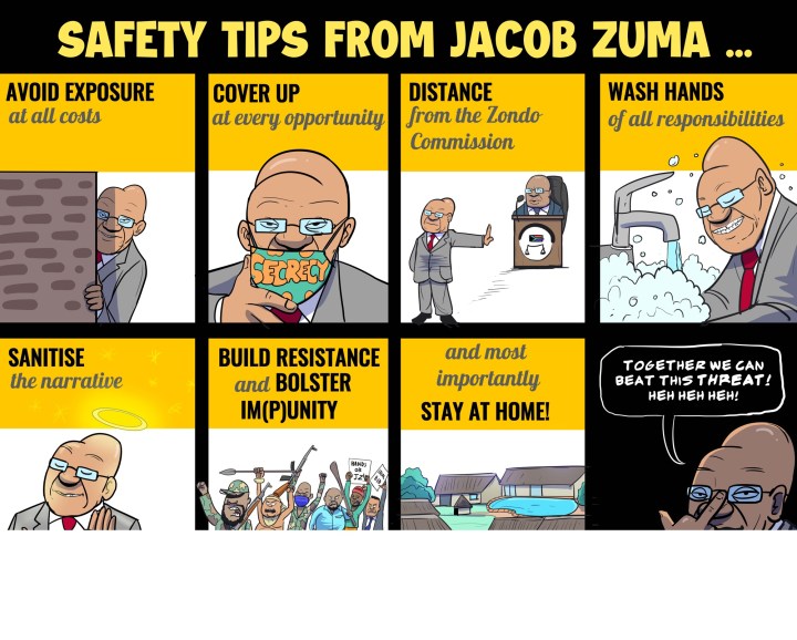Safety Tips from Jacob Zuma