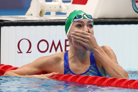 Tatjana Schoenmaker strikes Olympic gold and smashes world record