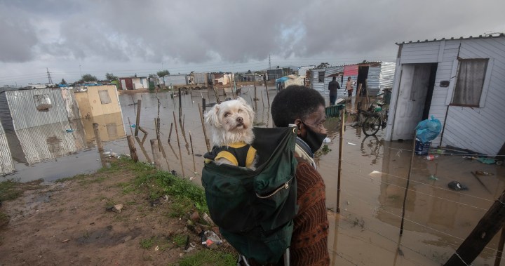 Pandemic hinders relief efforts as severe winter weather swamps Cape Town communities