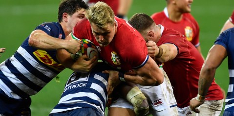 Van der Merwe to face former teammates as Lions go for pace and power against Boks
