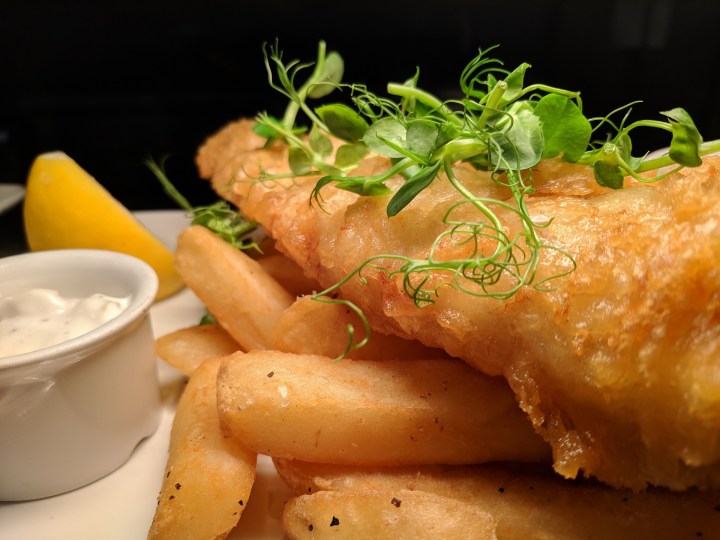 Hooked on hake and slap chips
