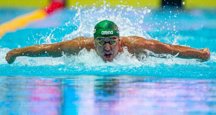 Good sport: Chad le Clos to fly the South African swimming flag in Tokyo