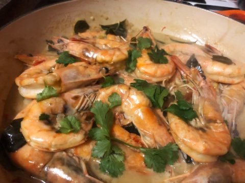 What’s cooking today: Kerala-style prawn curry