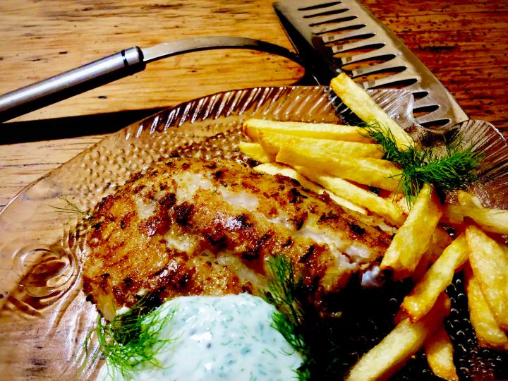 What’s cooking today: Kingklip fried in cumin butter with fennel yoghurt sauce