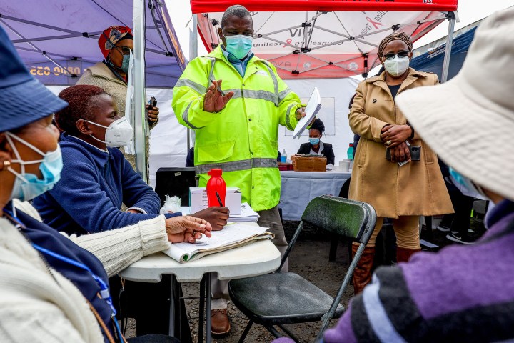 Gauteng MEC Jacob Mamabolo encounters vaccine hesitancy at Bara taxi rank in Soweto