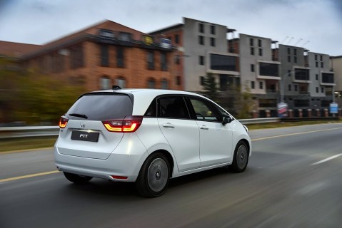 Get Fit quick: Honda’s fuel-efficient albeit costly hybrid is a great little city car