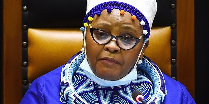 Speaker Mapisa-Nqakula on ‘special leave’ after corruption claims speculation