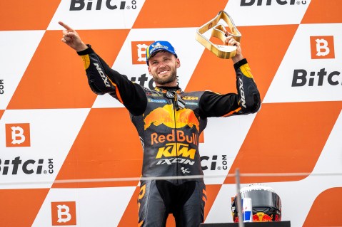 Brad Binder’s massive gamble pays off in Austria as he wins second MotoGP race