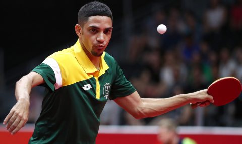 Table tennis star Theo Cogill hitting back life’s curve balls