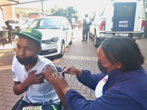 Durban rolls out Covid vaccines for homeless people