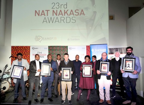 Daily Maverick CEO Styli Charalambous receives Nat Nakasa award for courage