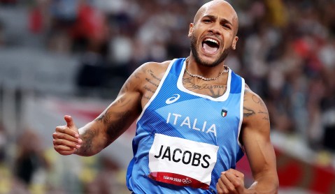 Italy hails new sprint king while Belarusian drama unfolds at a Tokyo airport