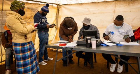 Low turnout at centres across Joburg and Durban over voter registration weekend