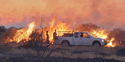 The burning season: Wildfires sweeping across South Africa and Namibia have left devastation in their wake