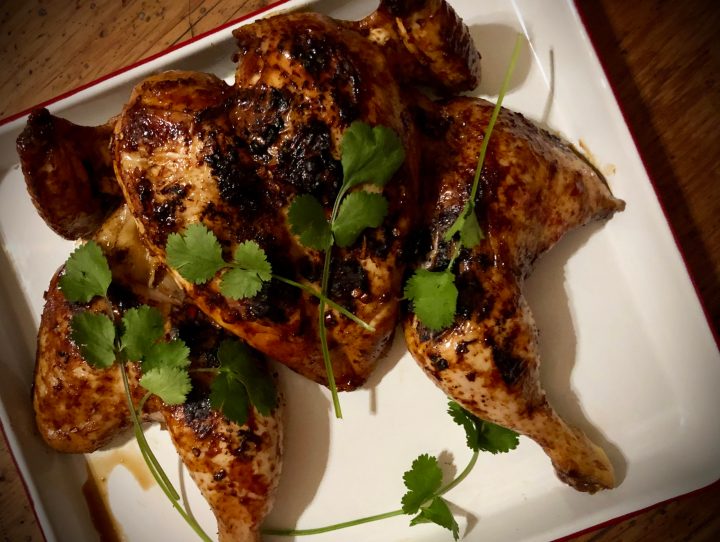 What’s cooking today: Asian-marinated spatchcock chicken on the braai