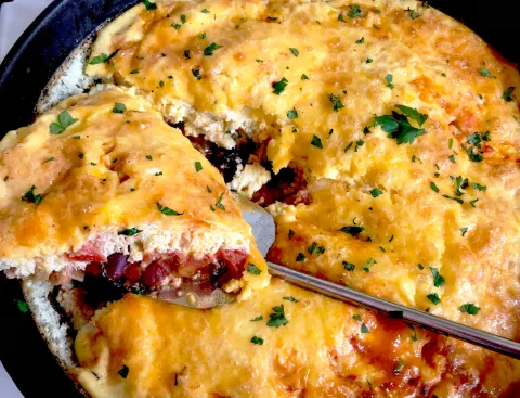 What’s cooking today: Mexican-style breakfast eggs bake