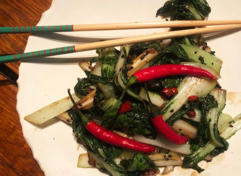 The Main Ingredient recipe: Pak choy with black seeds