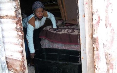 Khayelitsha residents up in arms after baby drowns  in rainwater-filled tub
