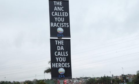 DA will erect its ‘Racist vs Heroes’ posters throughout eThekwini