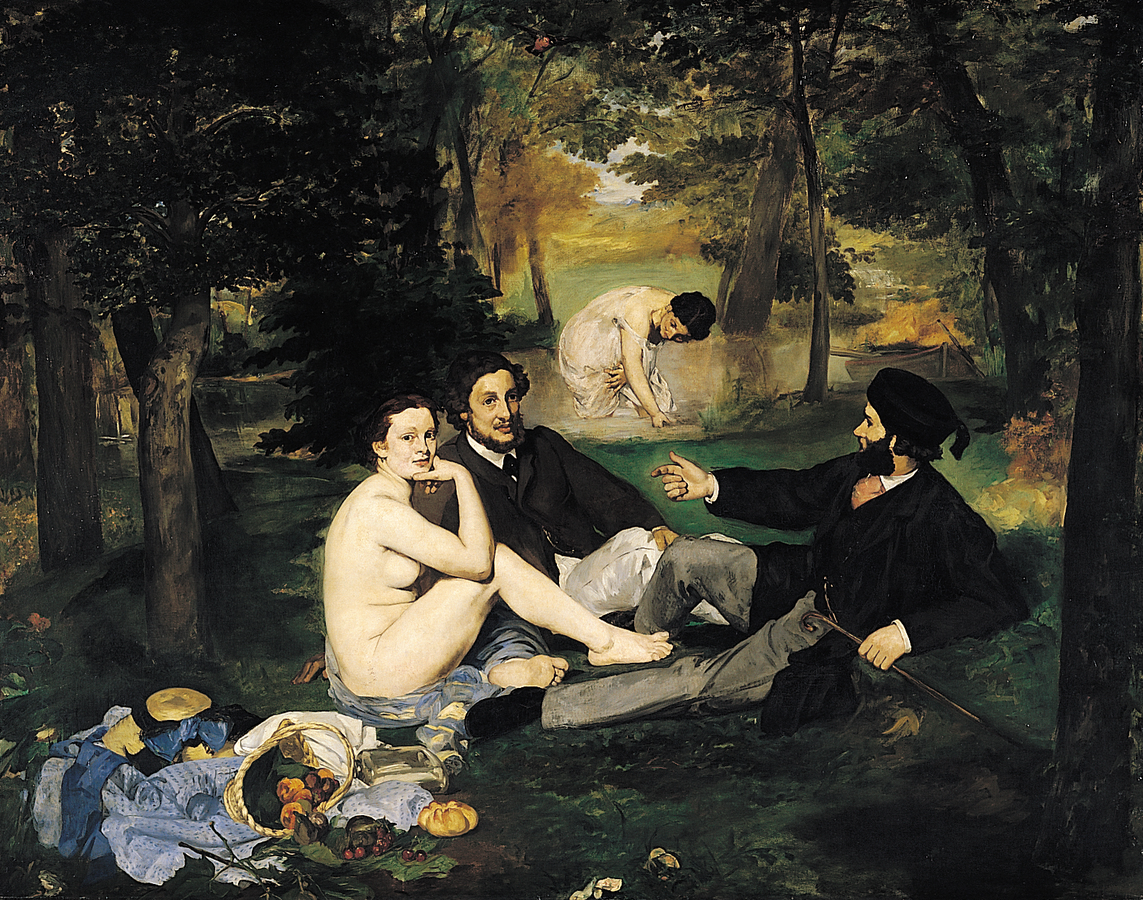 feasts: Édouard Manet, Luncheon on the Grass